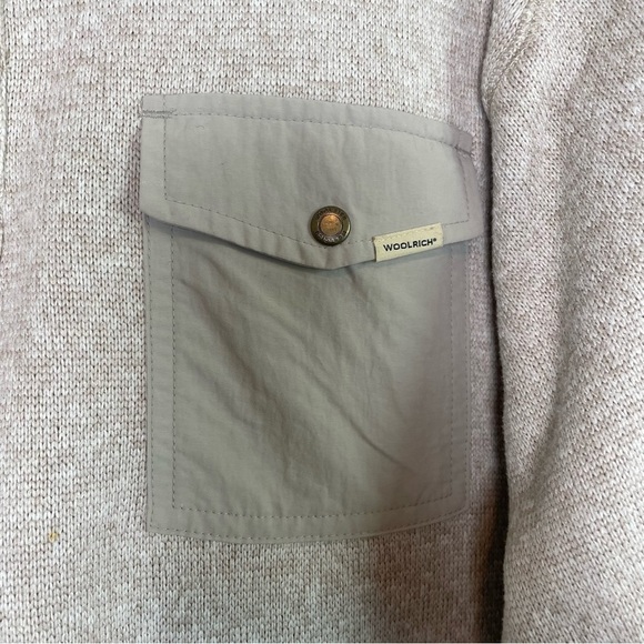 Woolrich 1/4 Snap T Drifter Knit Pullover Sweater - Picture 5 of 8